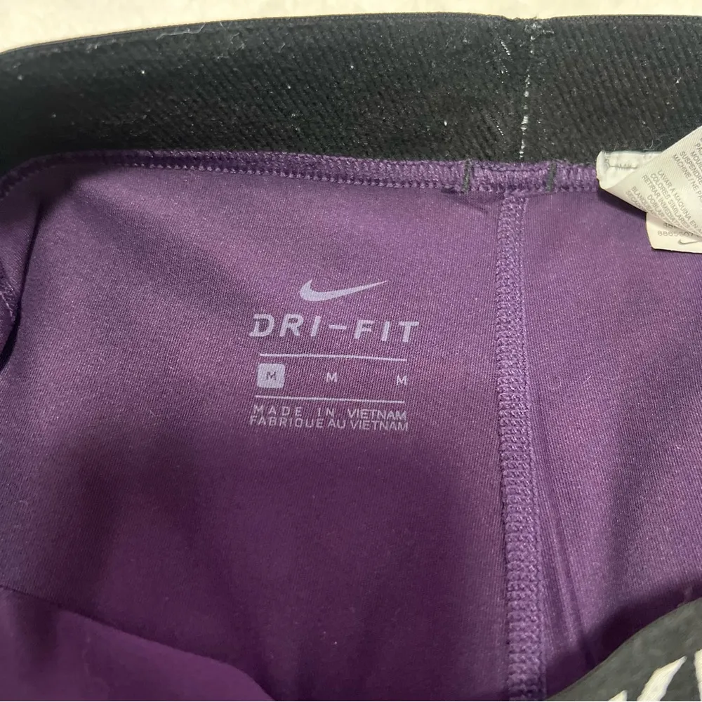 Nike Pro Purple Shorts - Image 3