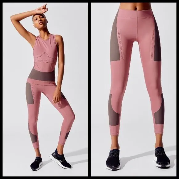 💕ADIDAS BY STELLA MCCARTNEY💕 Fitsense+ Tights Pink Size XS - Image 2