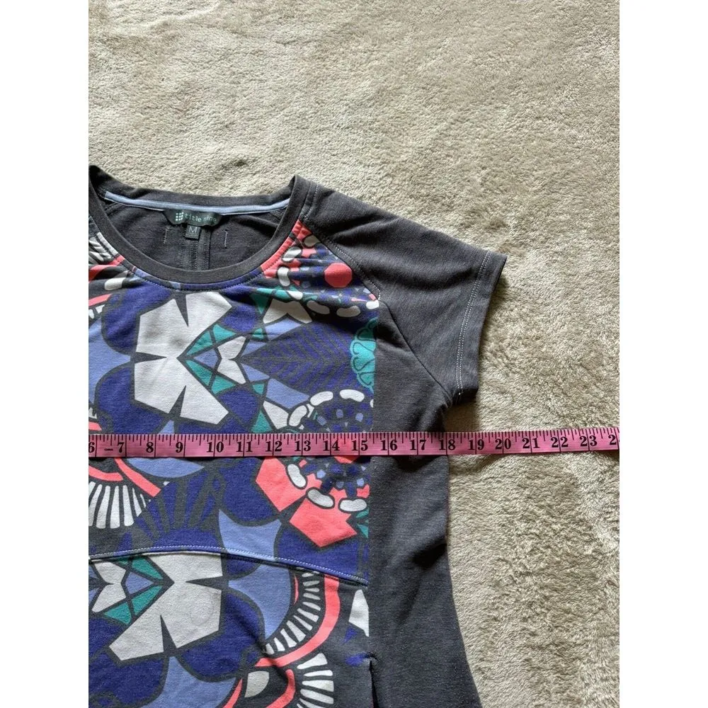 Title Nine Women's Gidget 2.0 Soft Jersey Knit Dress Colorful Grey Size Medium - Image 6