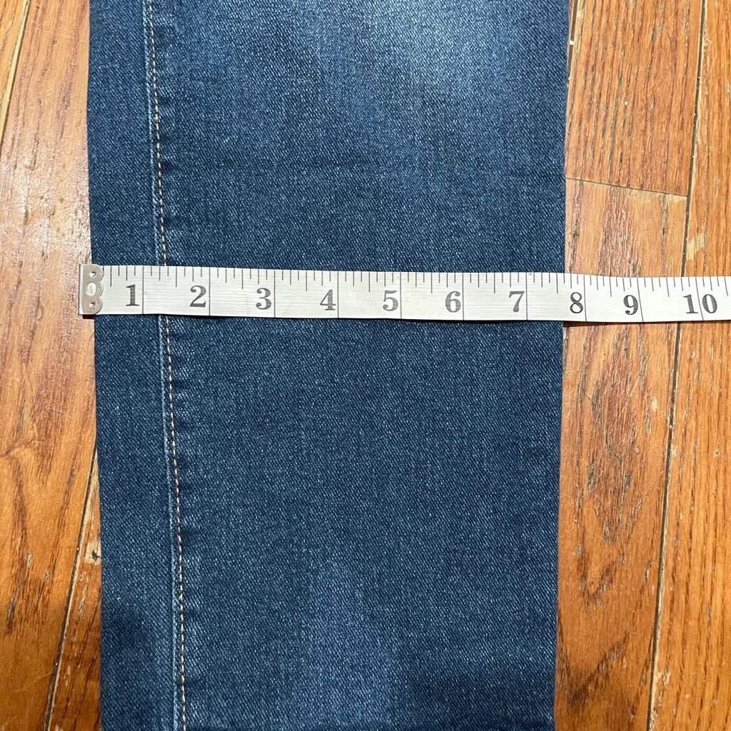 Energie Dark Blue Distressed Boyfriend Jeans - Image 5