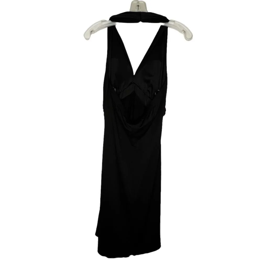 My Michelle Black Halter Dress - Image 5