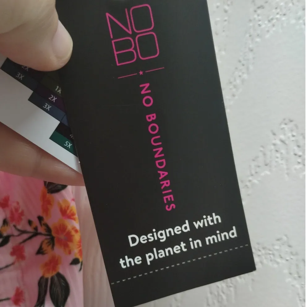 No Boundaries NWT Juniors Size Large Pink Floral Tie Shoulder One-Piece Swimsuit - Image 9