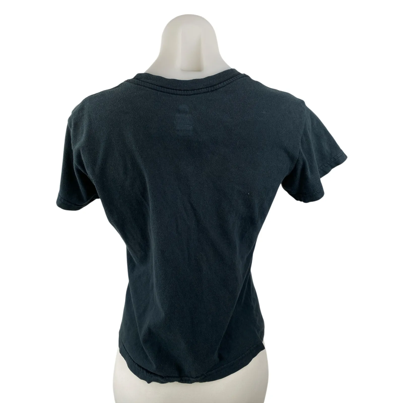 Anthill Rockware Women's Black Rolling Stone Band Concert Tour T Shirt Tee Top S - Image 2