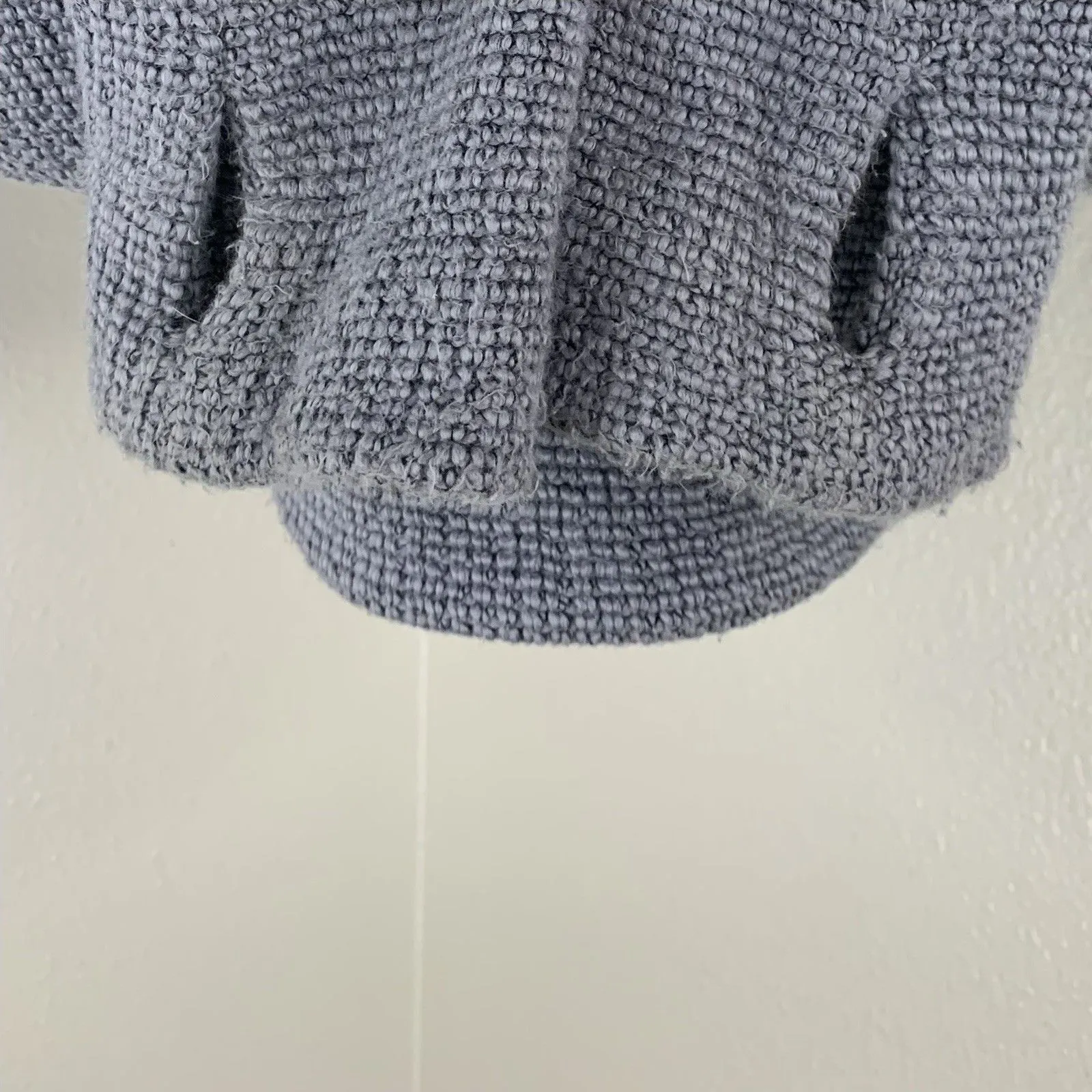 Sweaty Betty Charcoal Marl Gray Restful Boucle Full Zip Jacket Sz XS Sweater - Image 6