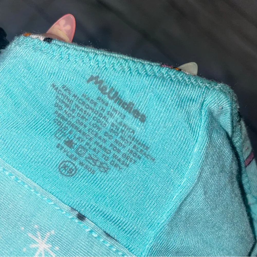 MeUndies Penguin Print Pajama Set Blue - Image 7