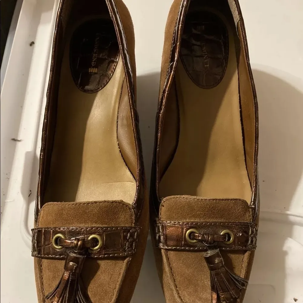 Lands’ End Brown 381391 Womens Size 9B - Image 2