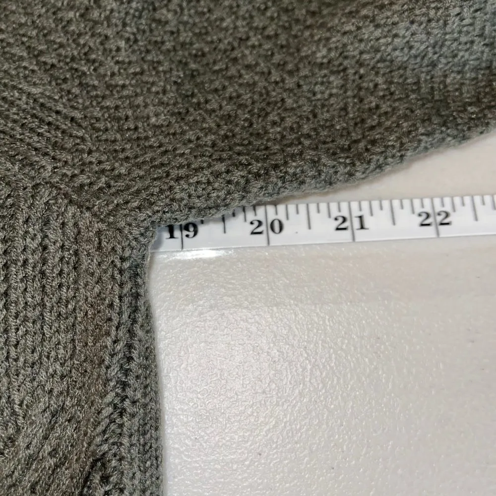 SONOMA GREEN UNIQUE DESIGN SWEATER SMALL - Image 2