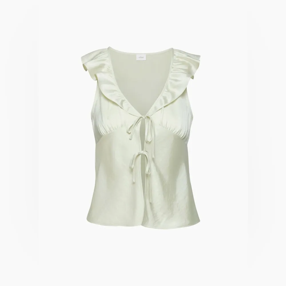 Aritzia Wilfred Tonka Satin Blouse - Image 4