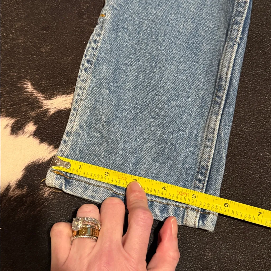 🩵 Zara The Skinny Split Ankle High Waist Medium Wash Jeans•Size:2🩵 - Image 14