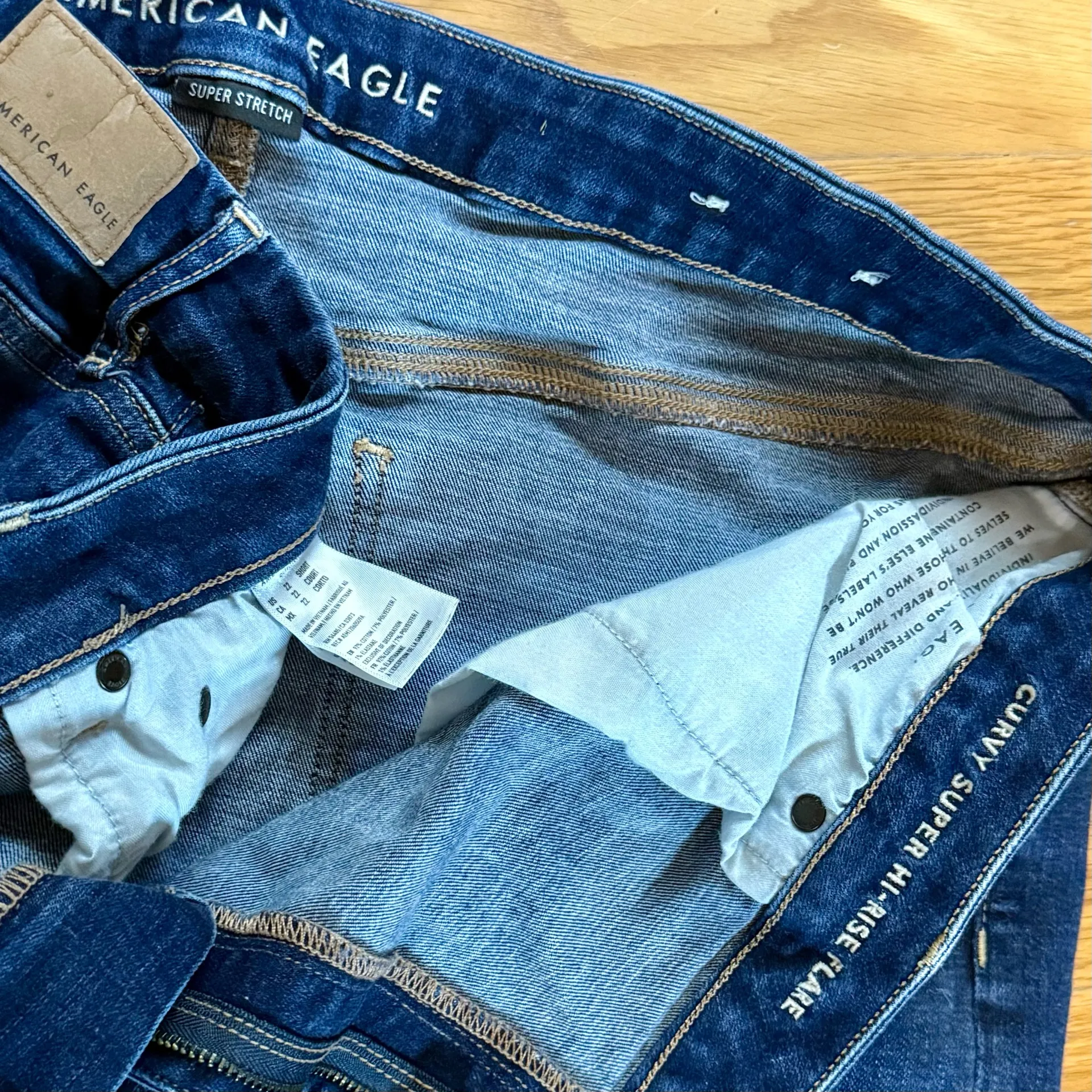 AE Curvy Super Hi-Rise Flares - Image 2