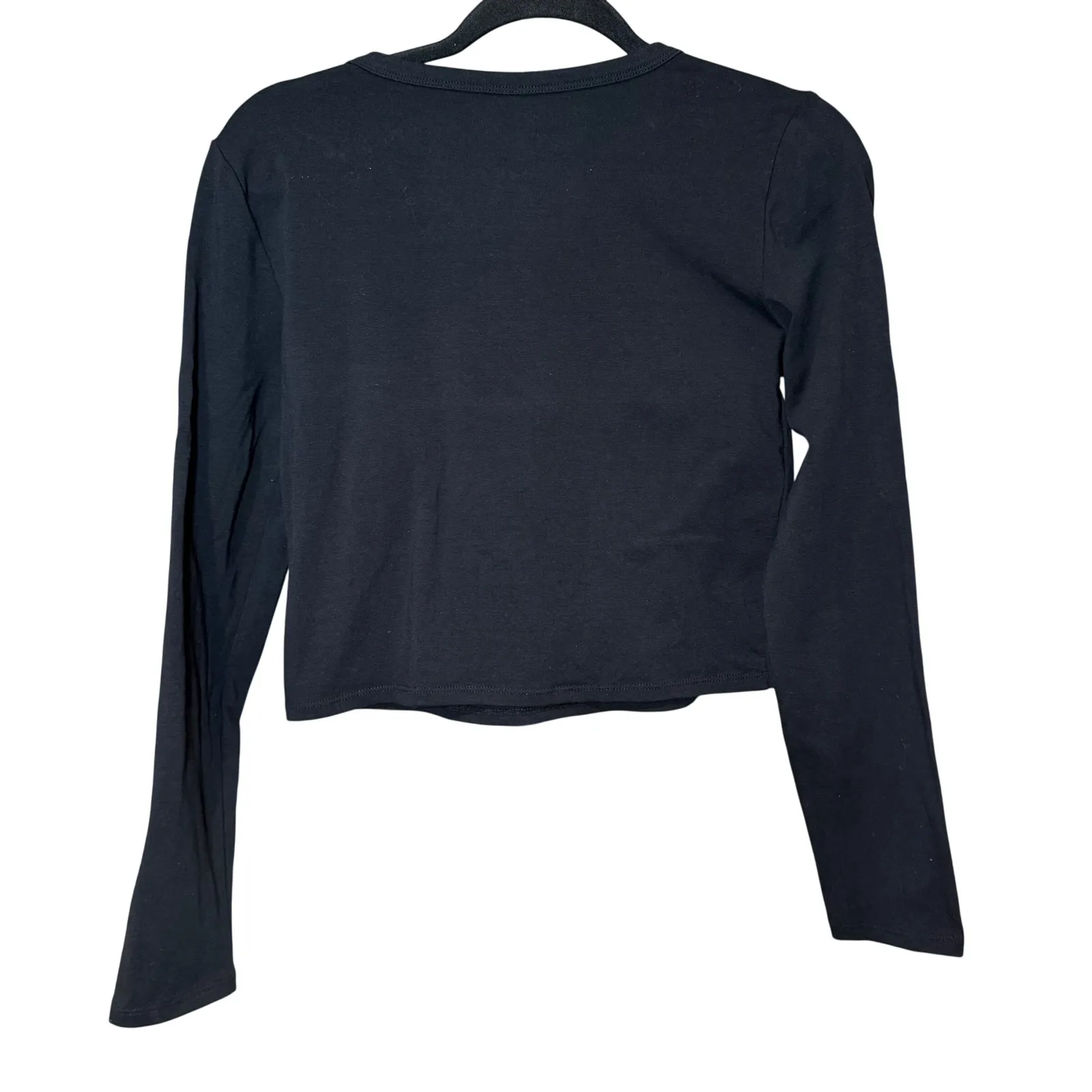 Taylor Swift It's Been a Long Time Coming Long Sleeve Cropped T-Shirt Size L - Image 3