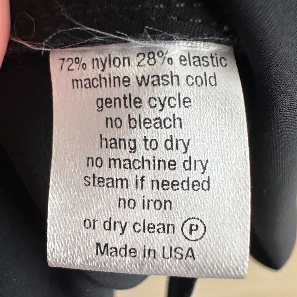 Maria Pinto Dress Womens Large Durga Mini‎ Tunic Scuba Lagenlook Sculpted Sleeve Black - Image 7