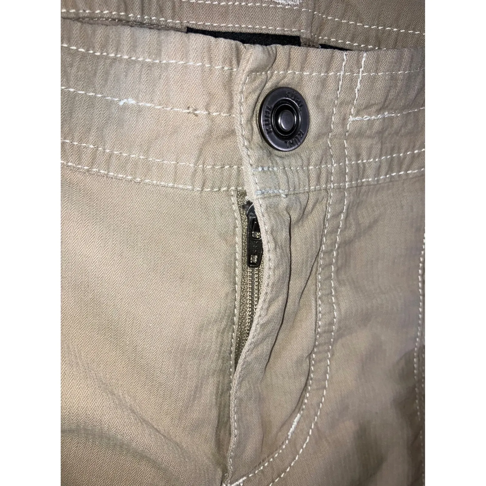 KUHL Cargo Pants Women 6 Mid Rise Straight Leg Utility Outdoor Grunge Bleached - Image 12