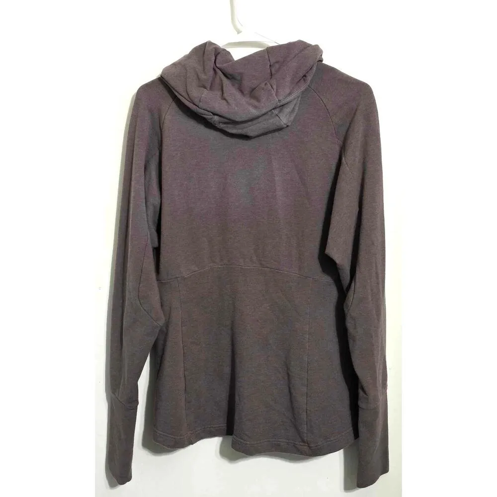 Arc'teryx Women's Tarsa Trim Fit Full Zip Hoodie Plum Grey Medium Gray - Image 2