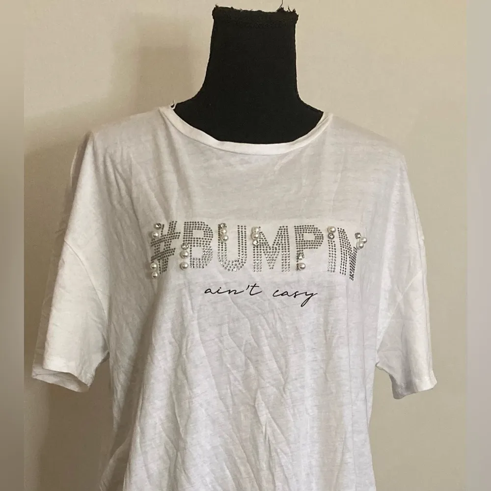 Max- White graphic T-shirt Size 16‎ - Image 2