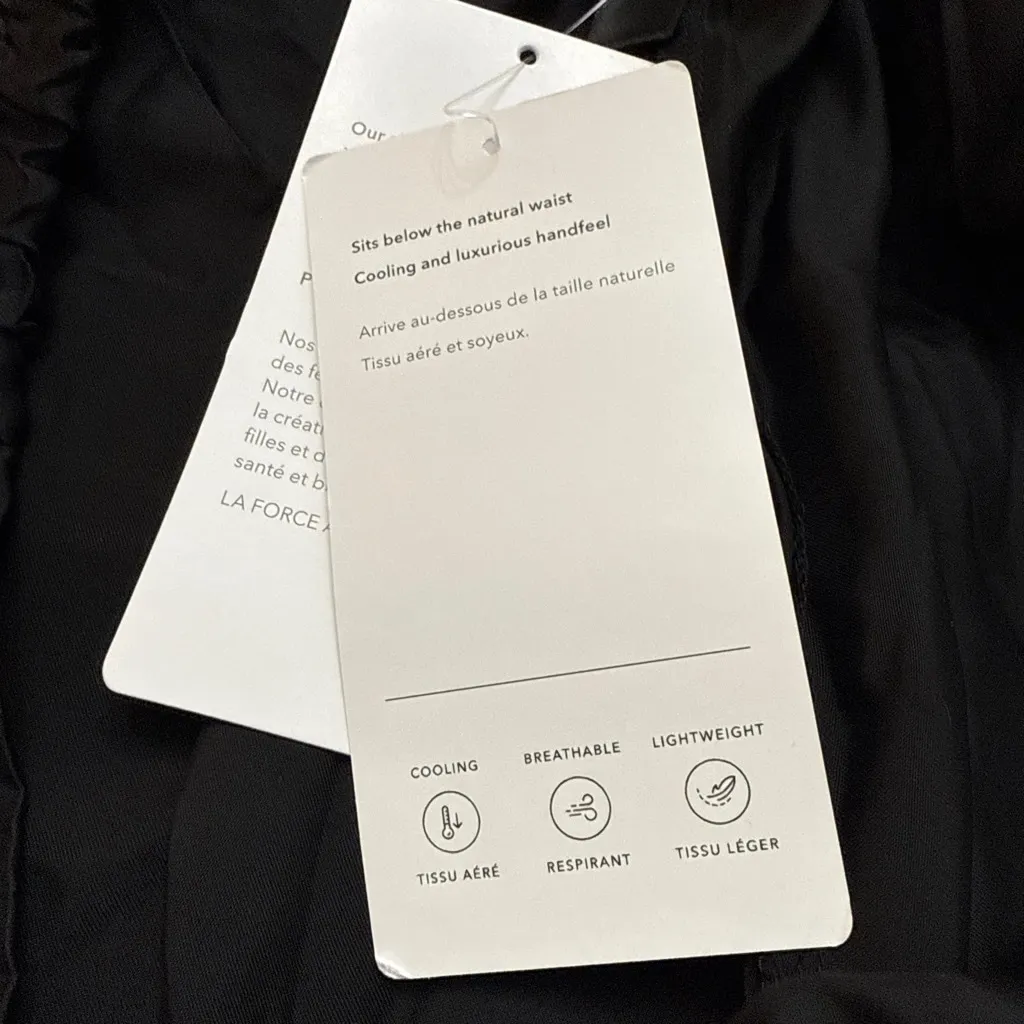 Women's Athleta Black Calm Cool Wide Leg Pajama Pants 3X NWT Silky - Image 7