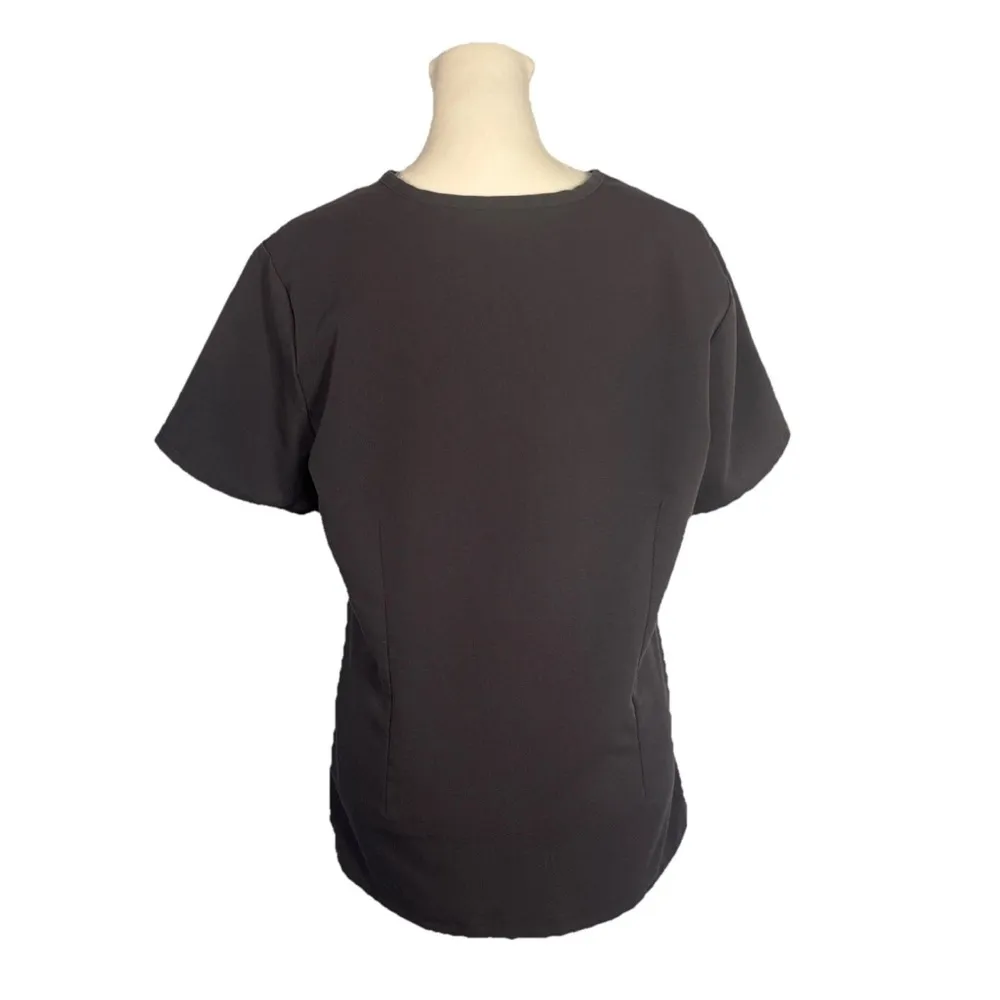 Figs Technical Collection Scrub Top Gray Size Small Style 1000211 - Image 10