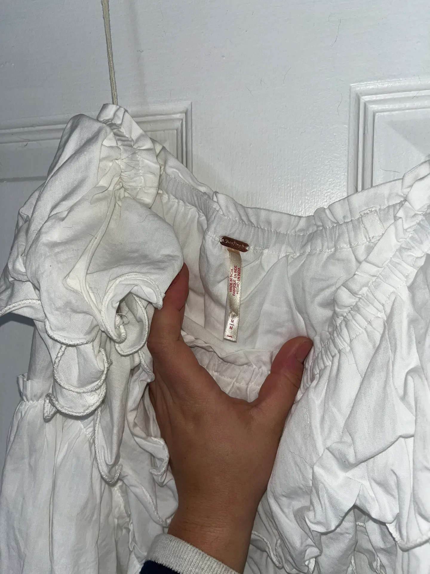 White Mini Dress - Image 3