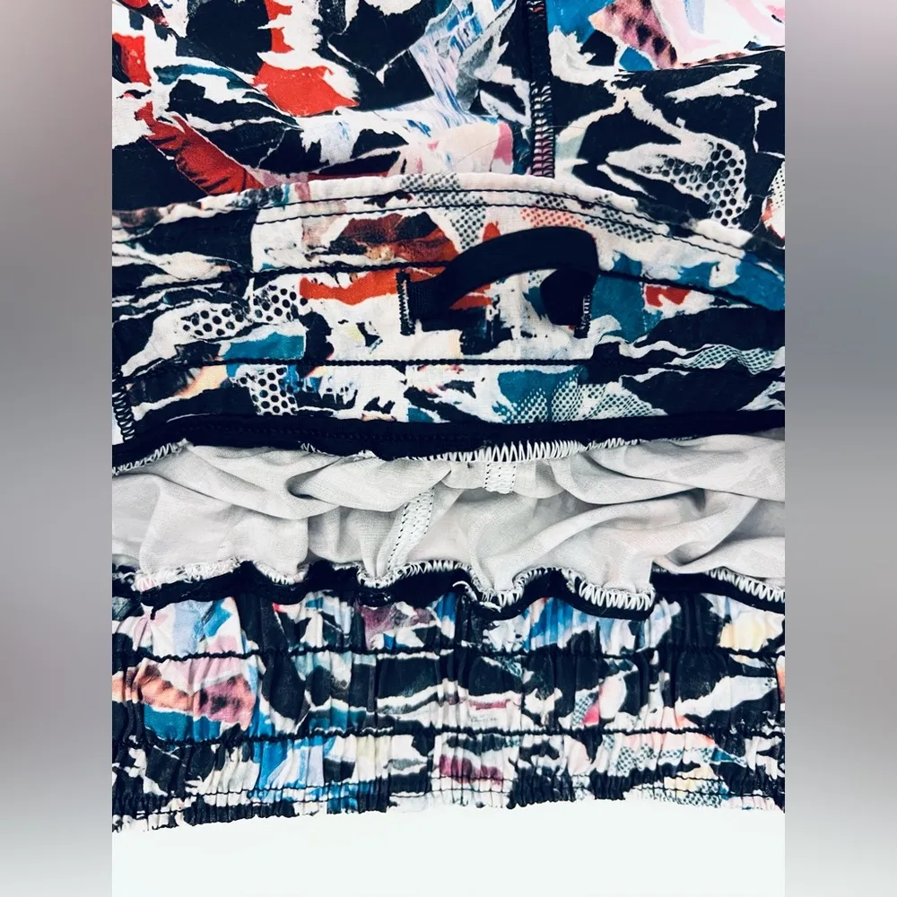 LULULEMON Shorts Womens Multi Black Hotty Hot Short II 2.5" Culture Clash - Image 6