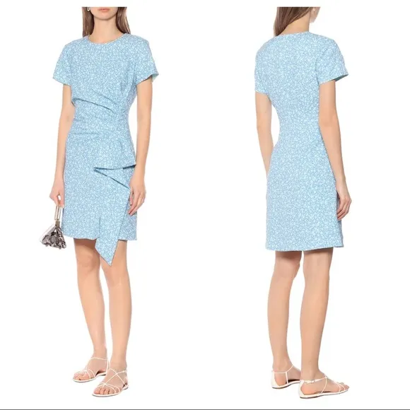 Jonathan Simkhai Camilla blue floral dress Size 4 - Image 2