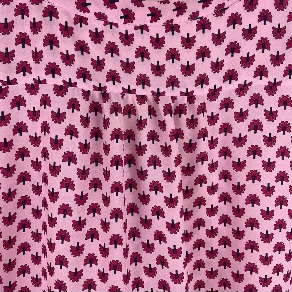 Violet and Claire Pink Mixed Print Boho Sleeveless Blouse Feminine Girly Gypsy - Image 13