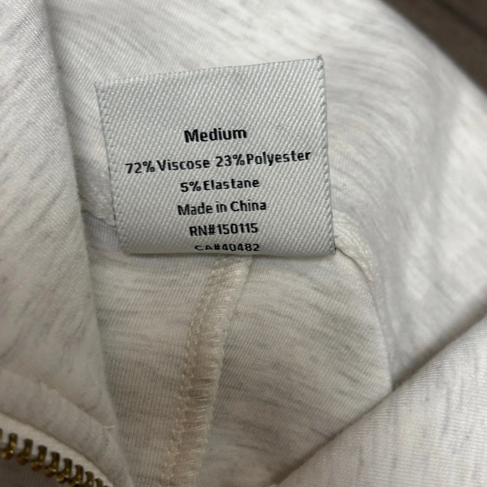 Varley Caldwell Jersey Playsuit - Ivory Medium - Image 10