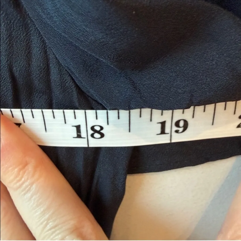 Vince Navy Floral Midi Dress - Image 10