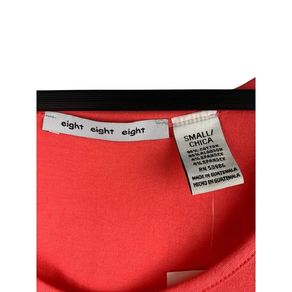 Eight Eight Eight Womens Tank Top S Mango Tango - Image 3