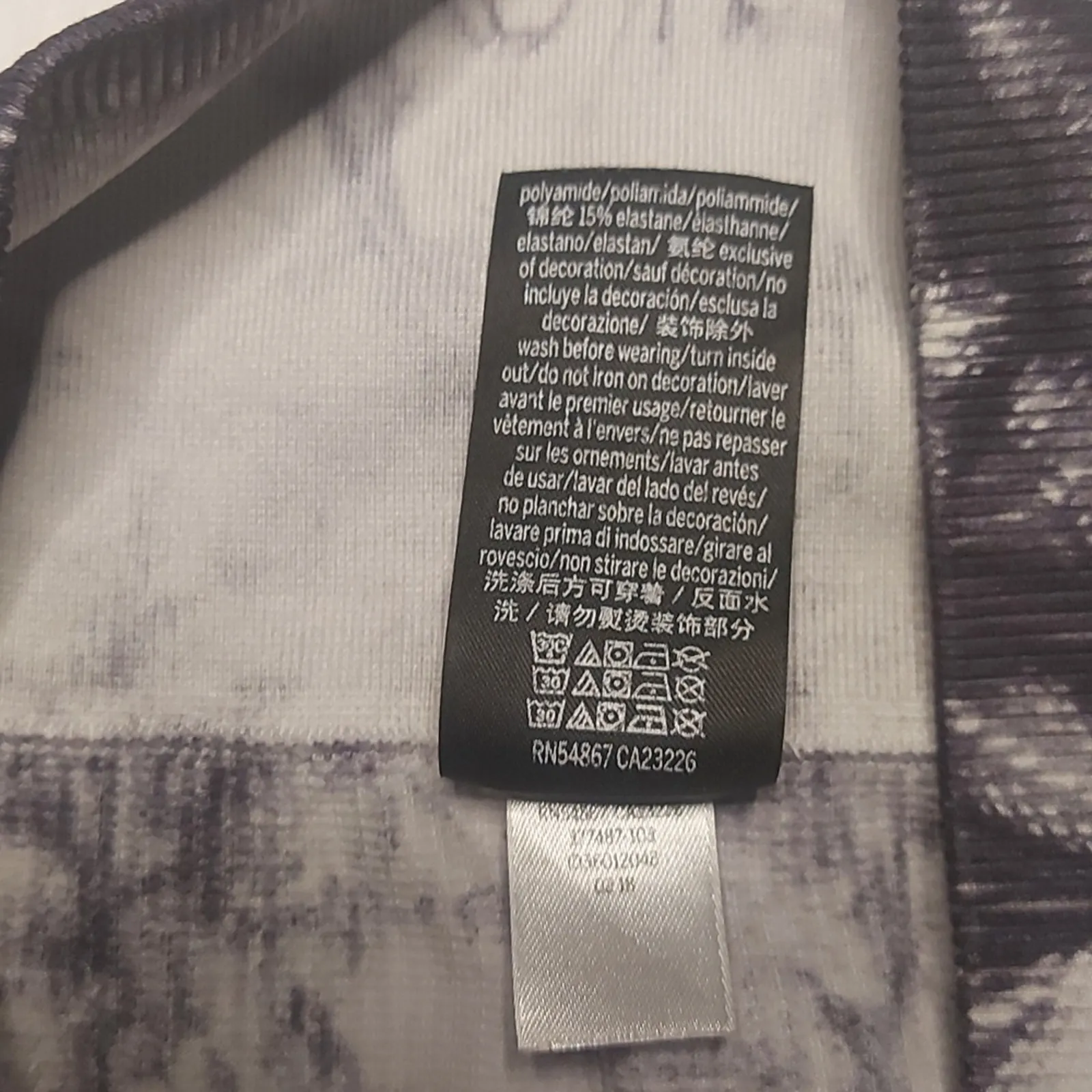 PINK Victoria Secret Cool & Comfy Print Legging  Black/White L Athleisure Active - Image 8