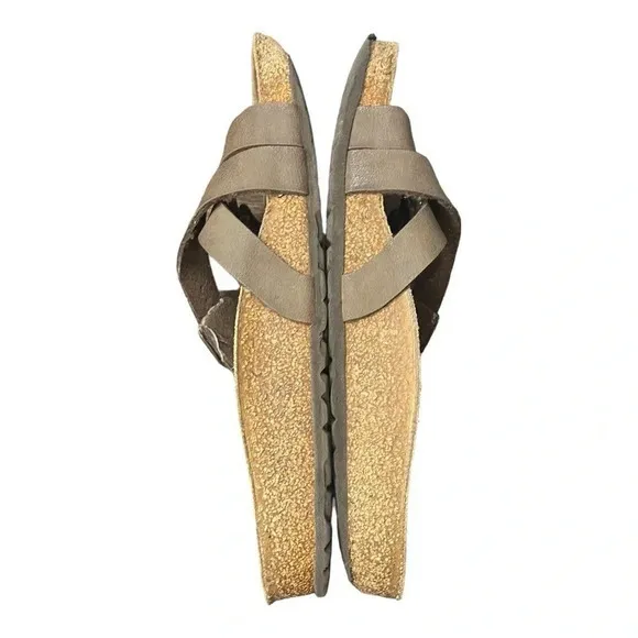 Birkenstock Yao Birkibuc‎ Balance Sandals Mocha Women Size 8.5 - Image 6