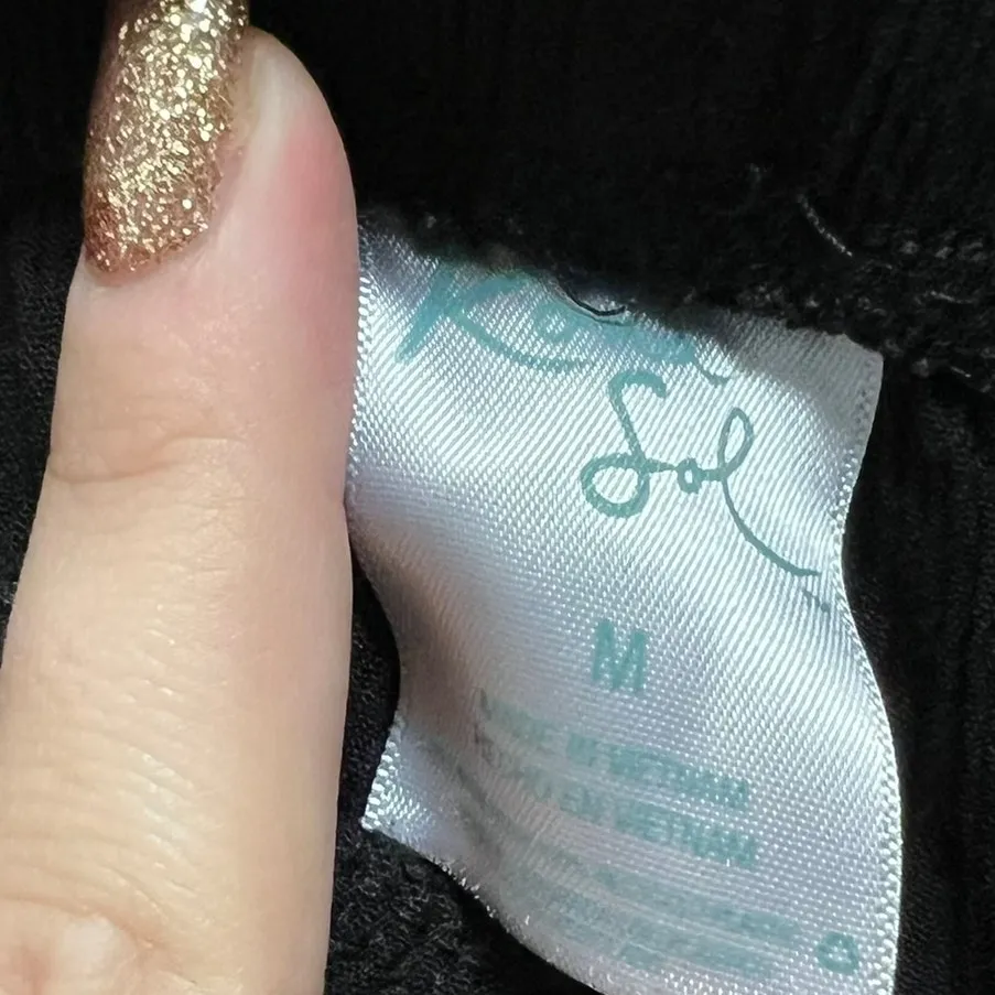 Kona Sol High Rise Bloomer Pants Tie Waist High Rise Swim Cover Size Medium - Image 4