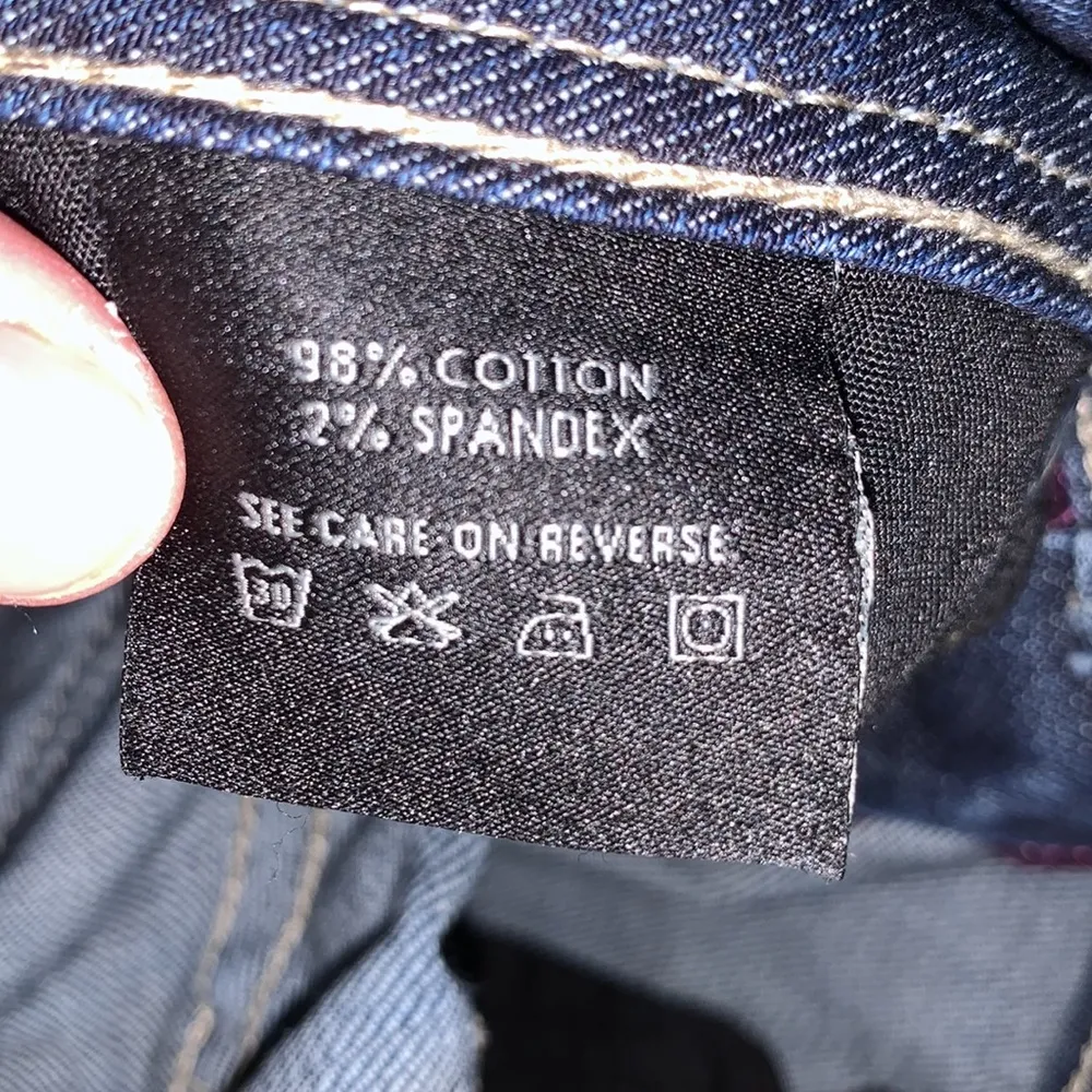 Vigoss  Classic blue woman’s 7 Capri Jeans - Image 6