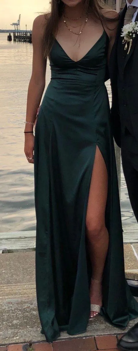 Green Prom Dress - Image 5