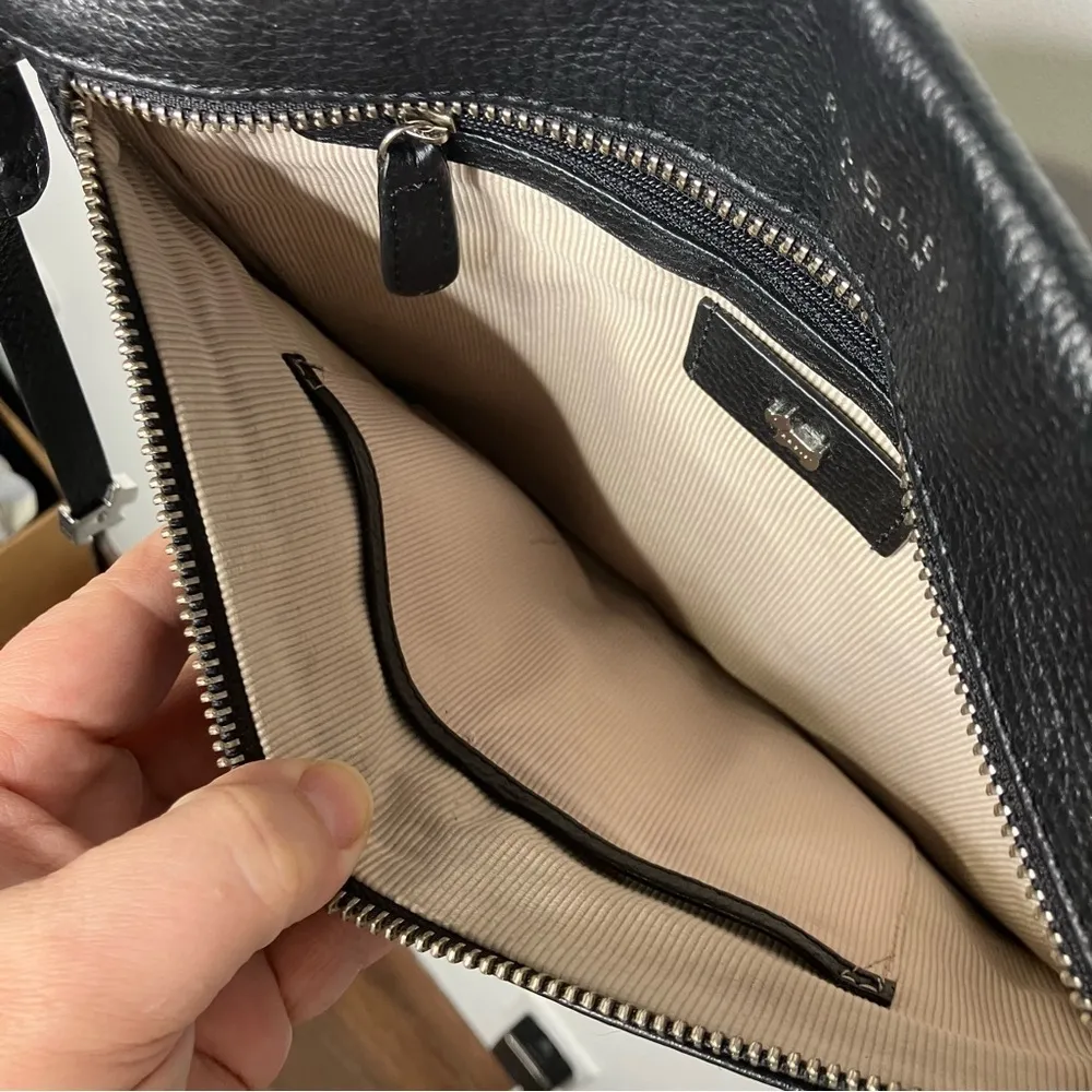 Radley London black leather Wilton Way Crossbody bag‎ small/medium - Image 6