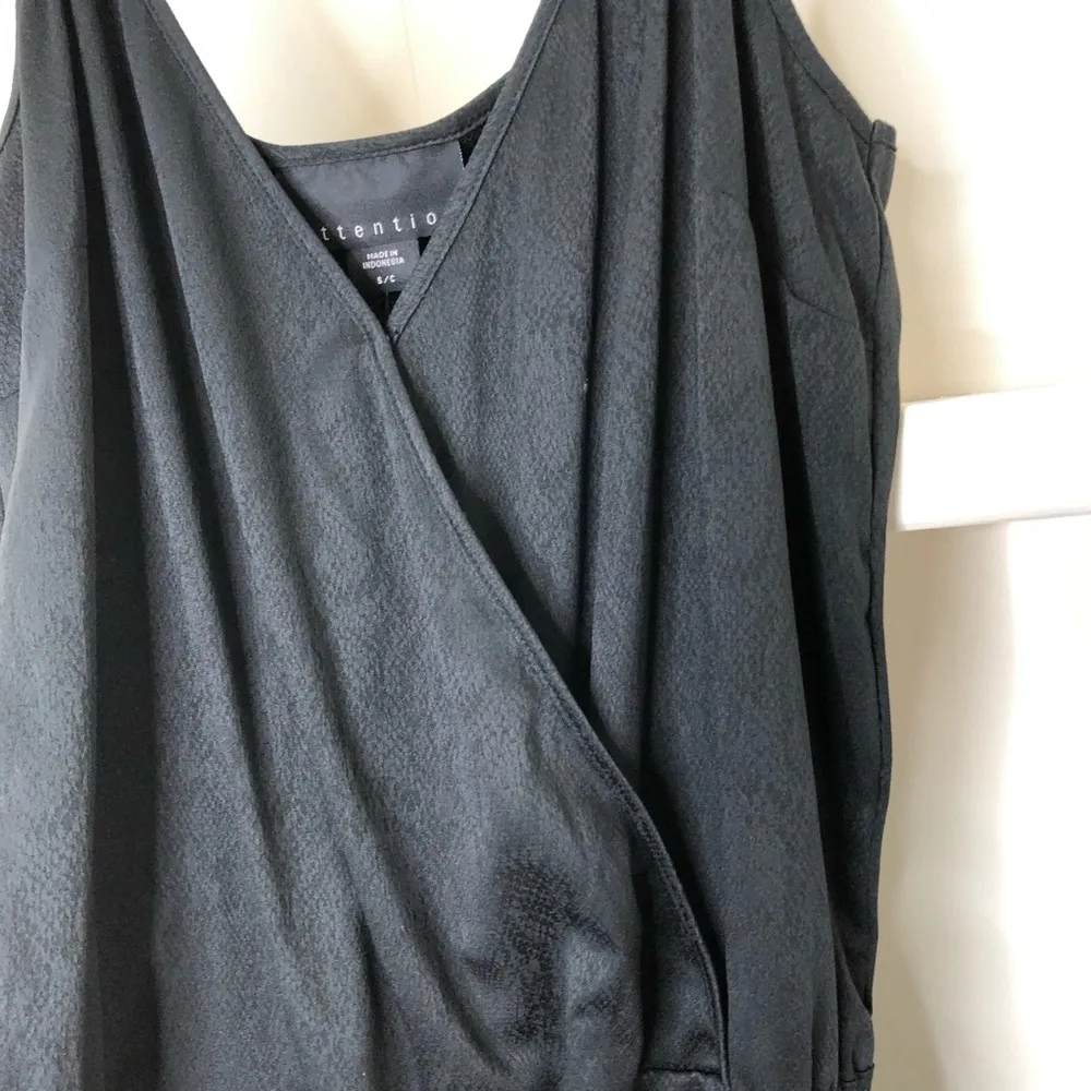 attention Black Jumpsuit with adjustable Straps (Snake Print) - Image 3