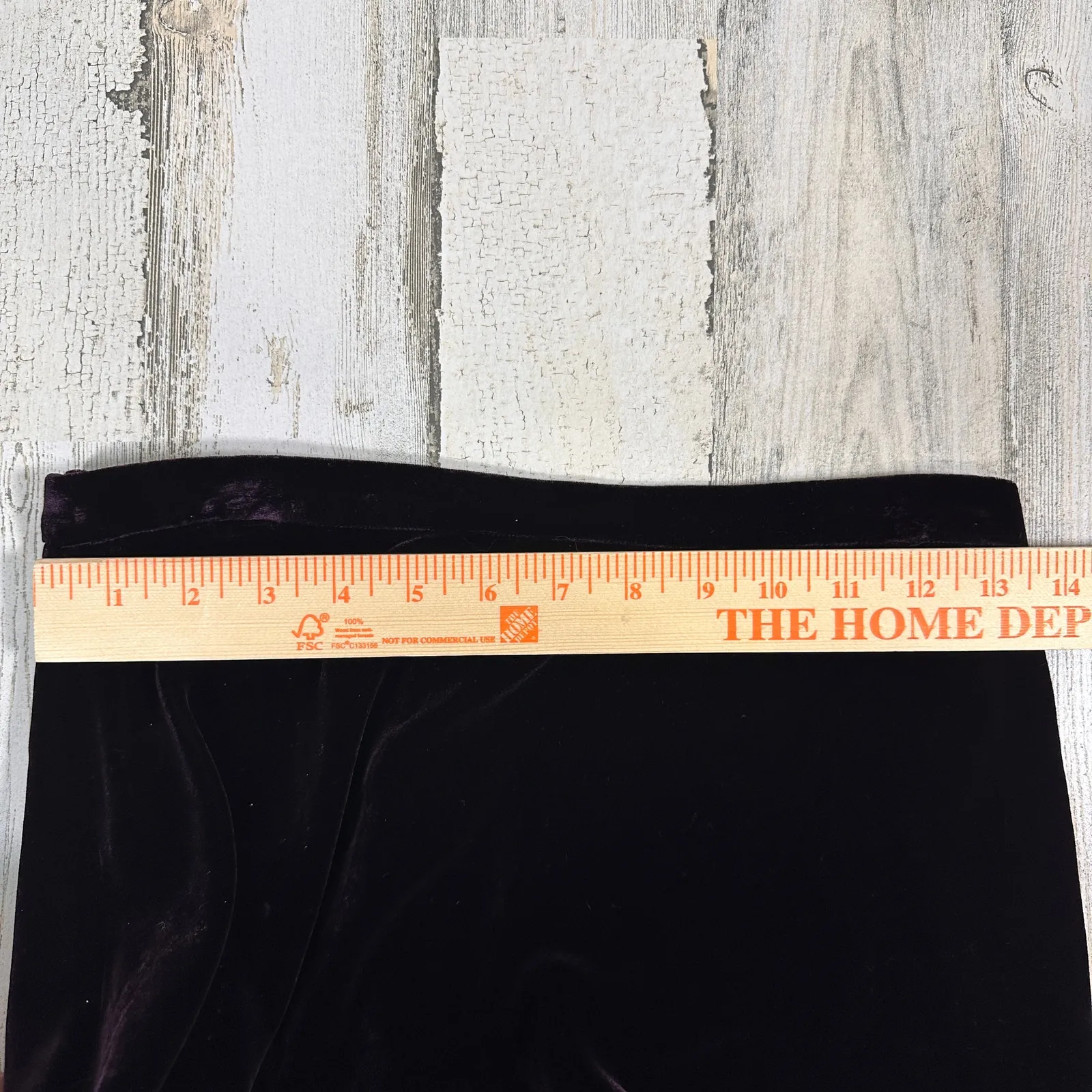 Laura Ashley Vintage Purple Velvet Maxi Skirt – Silk Blend – Size 8 – MSRP $160 - Image 6