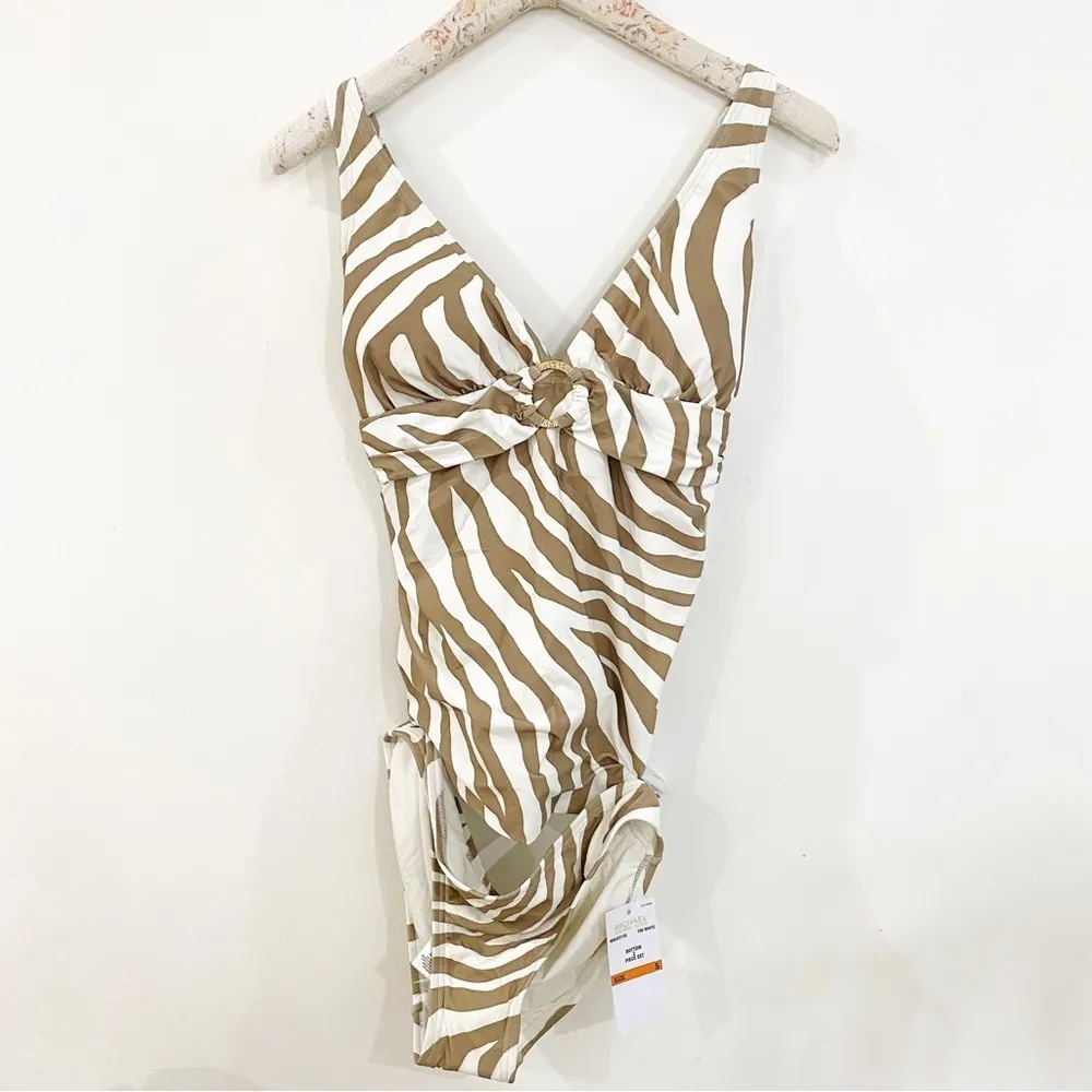 Michael Kors tankini 2 piece swimsuit Tan - Image 2