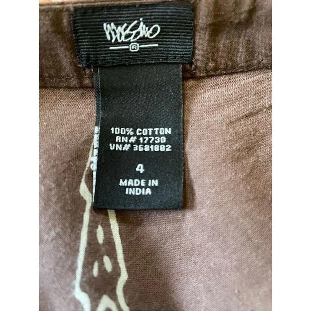 Massimo cotton skirt Brown Size undefined - Image 3