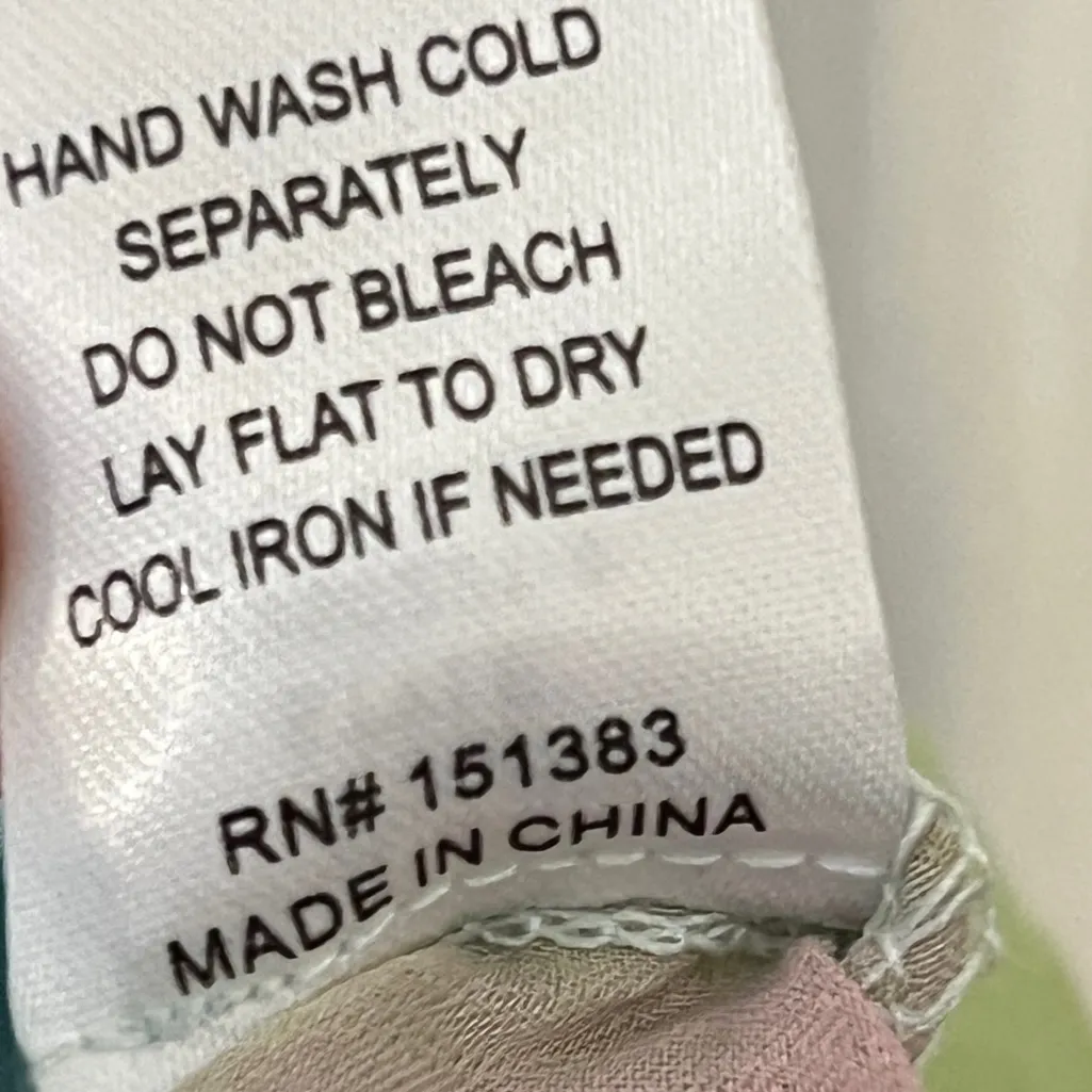 CURRENT AIR Los Angeles Women's Multicolor Tie Dye Smocked Tiered Mini Skirt - Image 5