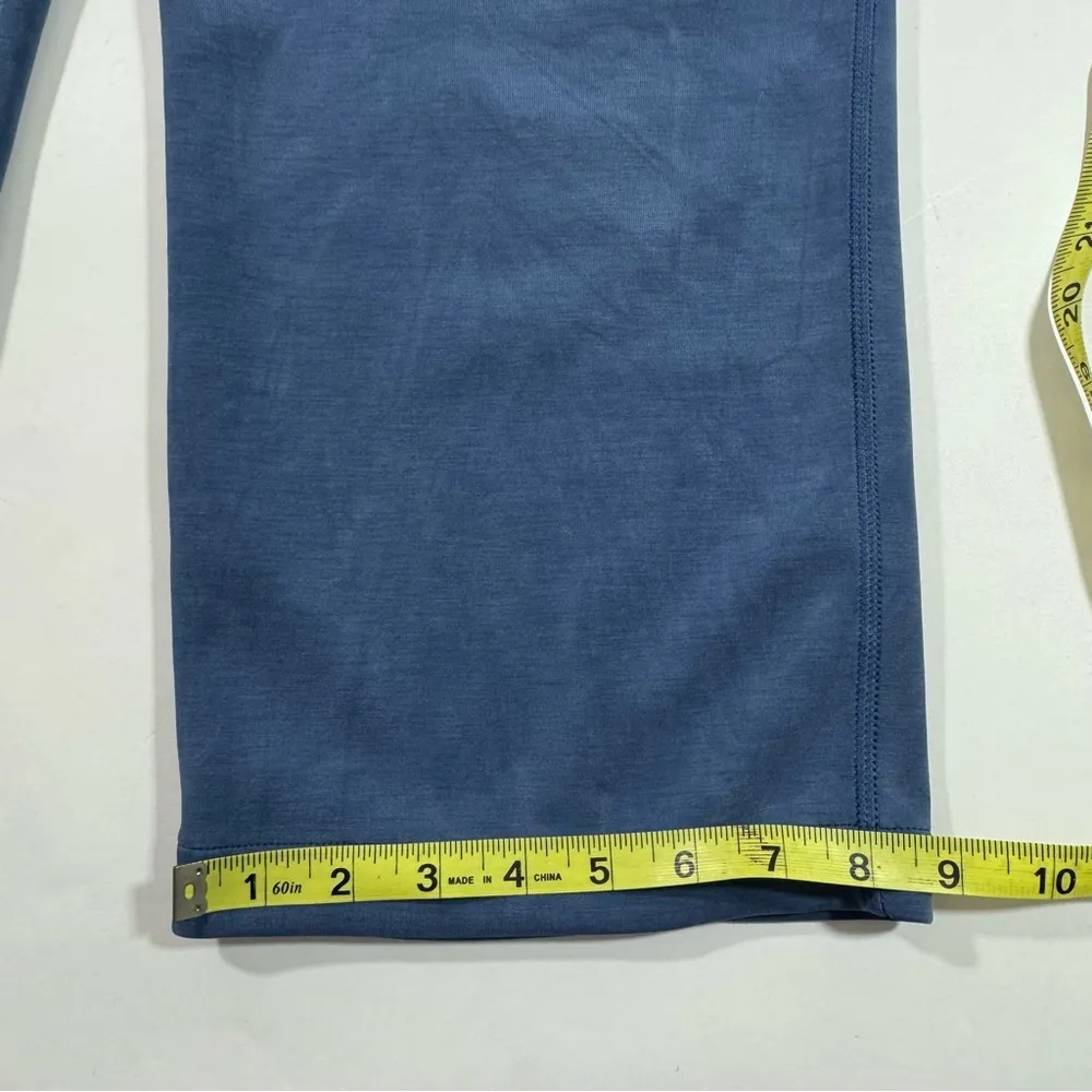 Lululemon Softstreme High Rise Straight Leg Cropped Pant Pitch Blue - Image 8