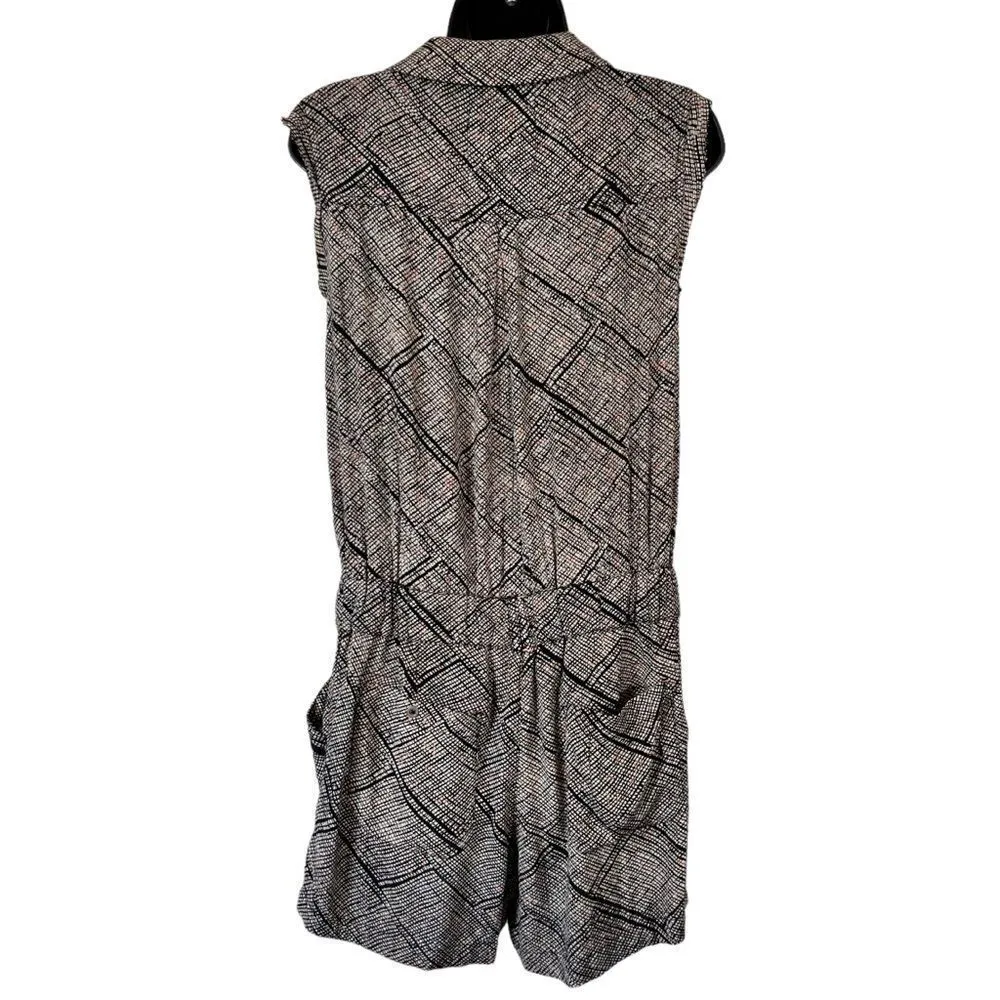 Anthropologie Hei Hei Nova Romper Black White Women Size XS - Image 13