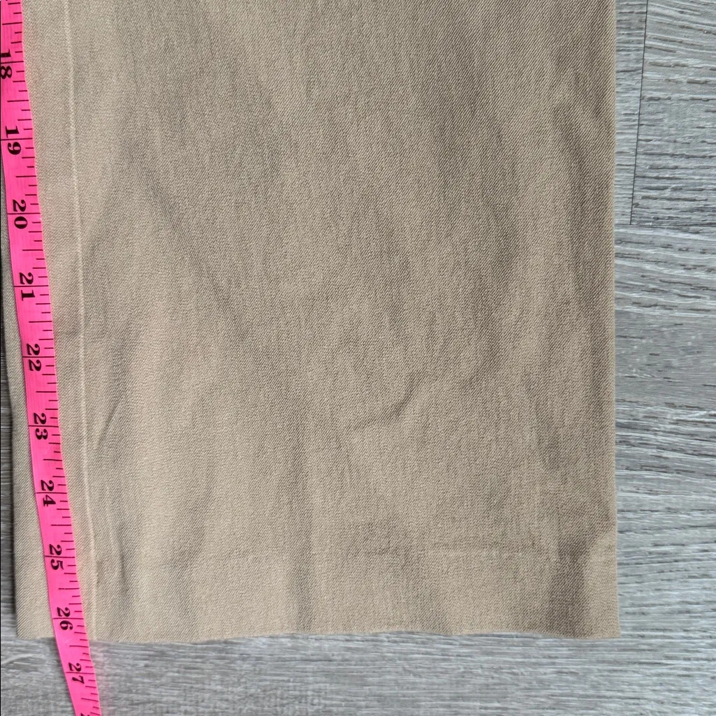 NEW Lilly Pulitzer Parrish Bi-Stretch Crop Flare Pant in Evening Sand 10 - Image 9