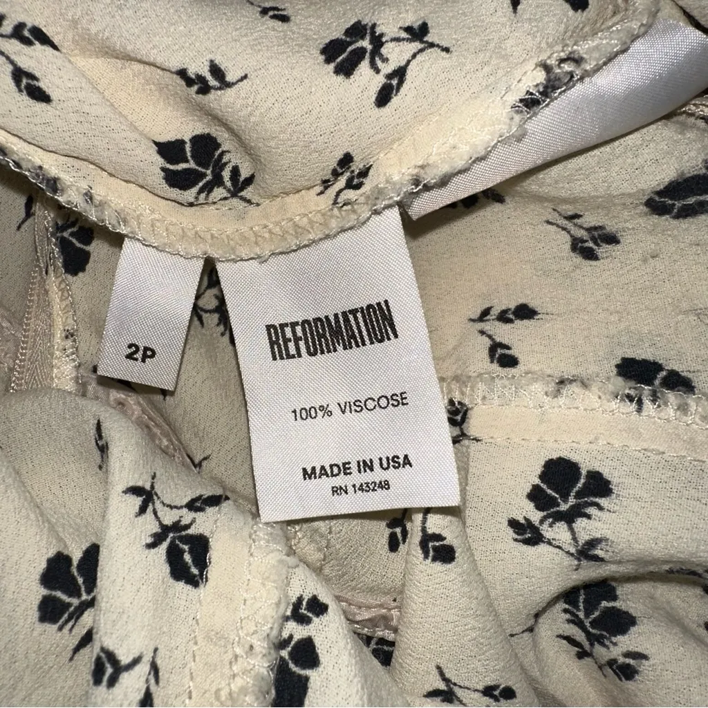 Reformation Wednesday Floral Mini Dress 2P - Image 4