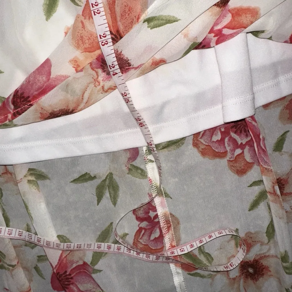 Show Me Your MuMu • Hacienda Maxi Dress Floral Pink Coral Tropical Size Small - Image 15