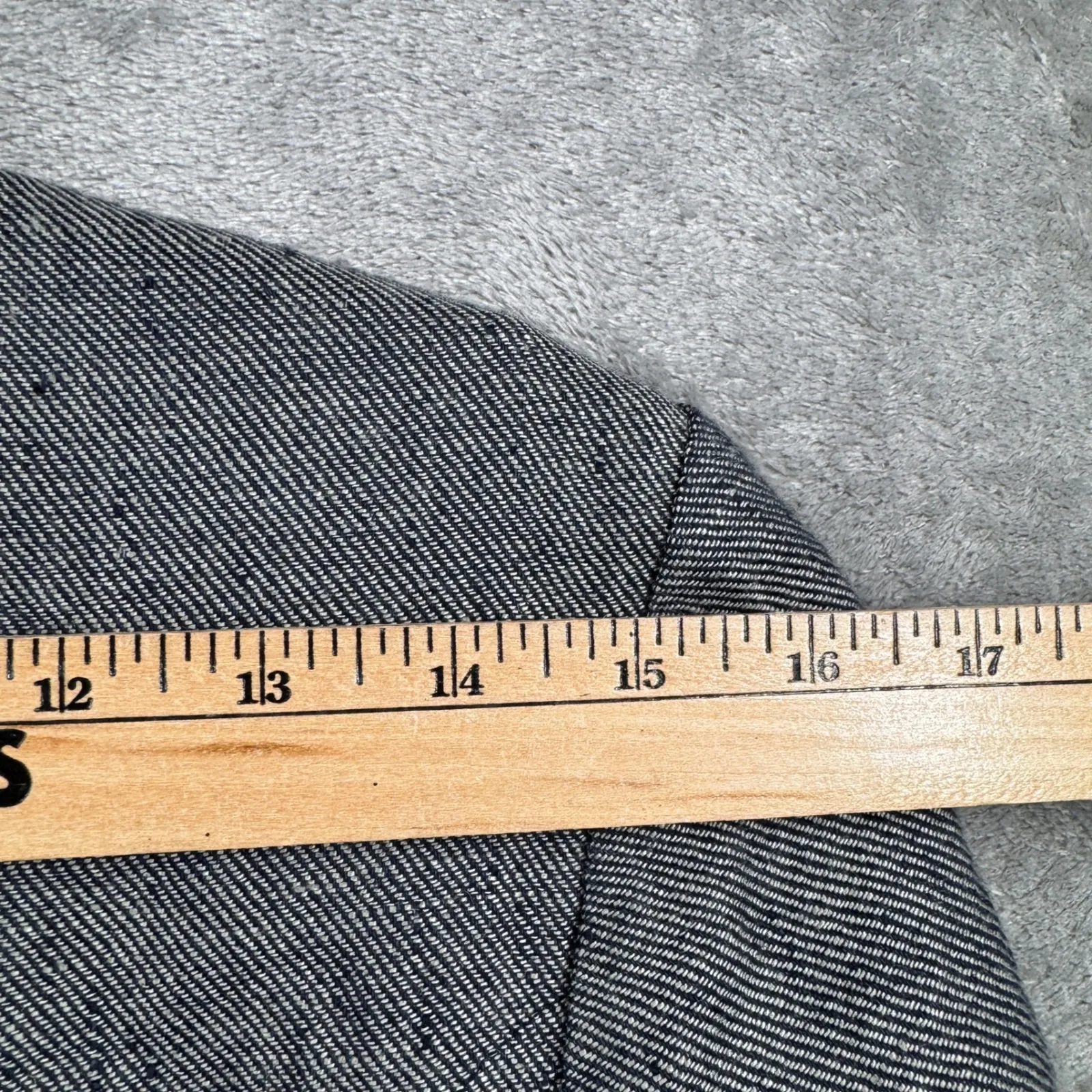 Formidable DAR Blazer Hand Made Jacket XS Woven Peter‎ Pan Collar Minimalist Gray - Image 10