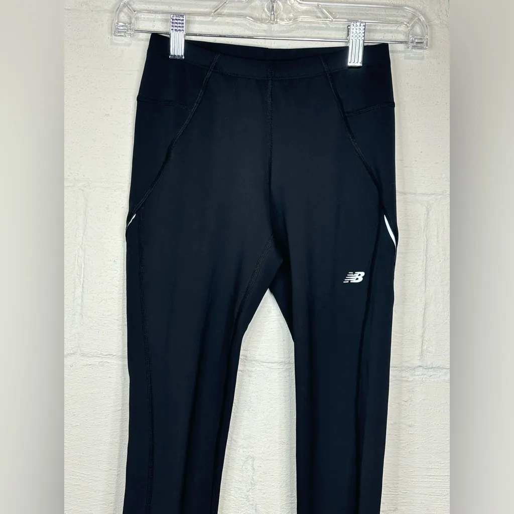 New Balance Woman’s Capri Activewear Black Sportswear Leggings Size XS - Image 2