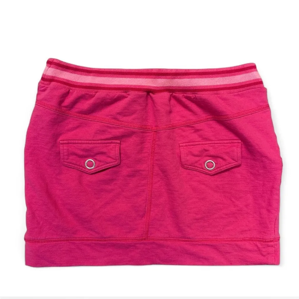 Chic Pink Mini Skirt with Drawstring - Image 2