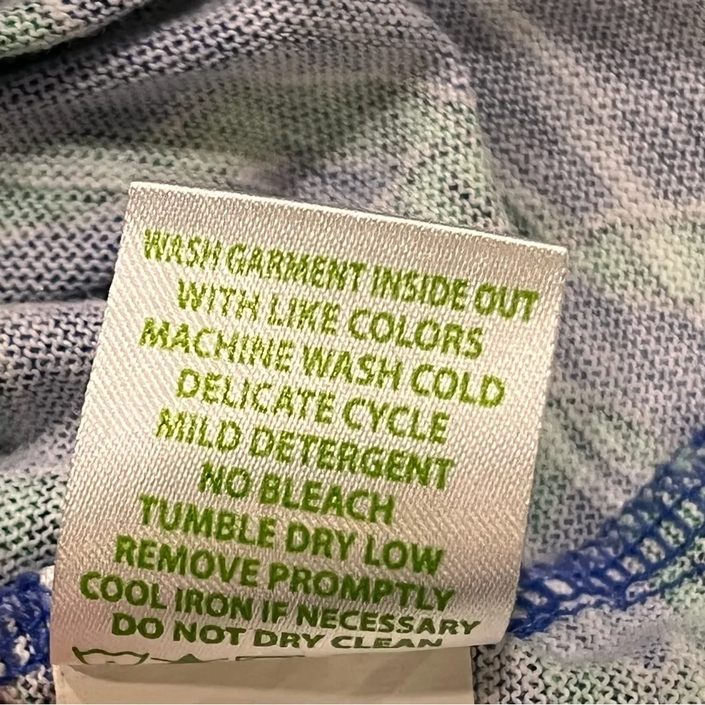 Lilly Pulitzer Noelle Hooded Elephant Print Long Sleeve Tunic Pullover Top Large - Image 11