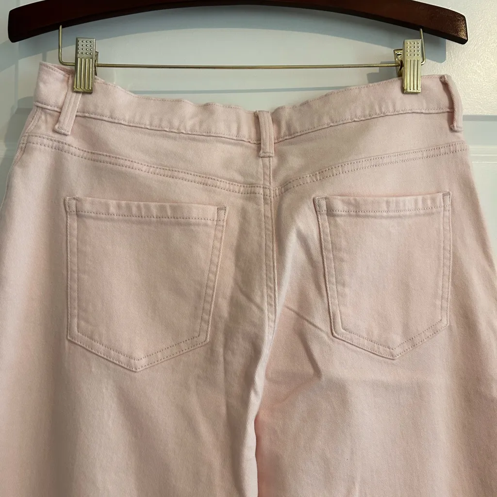 Gloria Vanderbilt SHORT Amanda Pink Jeans Size 12S - Image 5