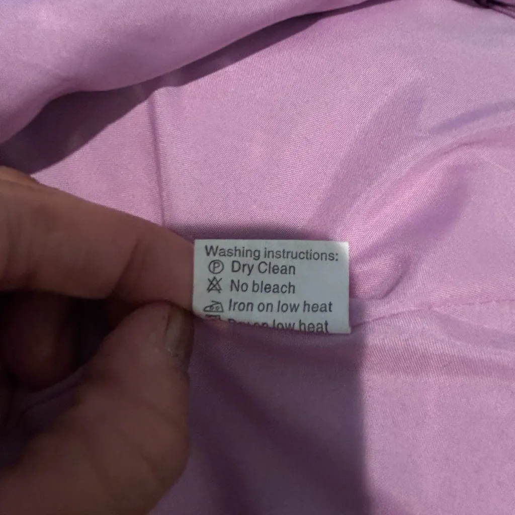 JESSICA Purple Lavender Ruched Beaded Strapless Long Prom Formal Dress 10 - Image 7